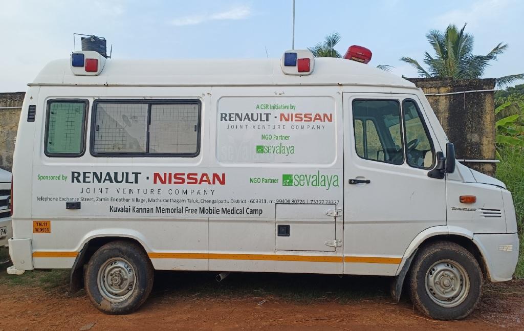 Renault Nissan's 2023 Mobile Medical Van initiative benefits 15,000 villagers in Chengalpattu District